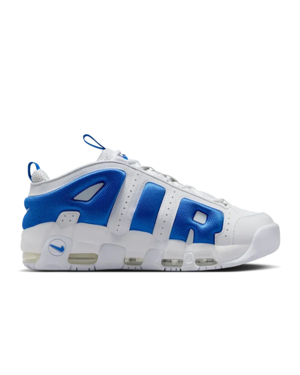 Air More Uptempo Low "White and Hyper Royal