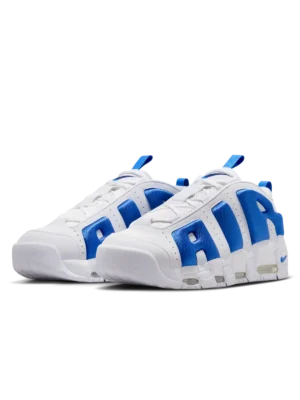 Air More Uptempo Low "White and Hyper Royal