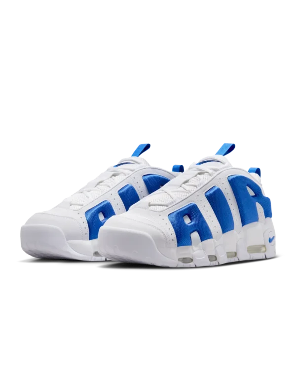 Air More Uptempo Low "White and Hyper Royal