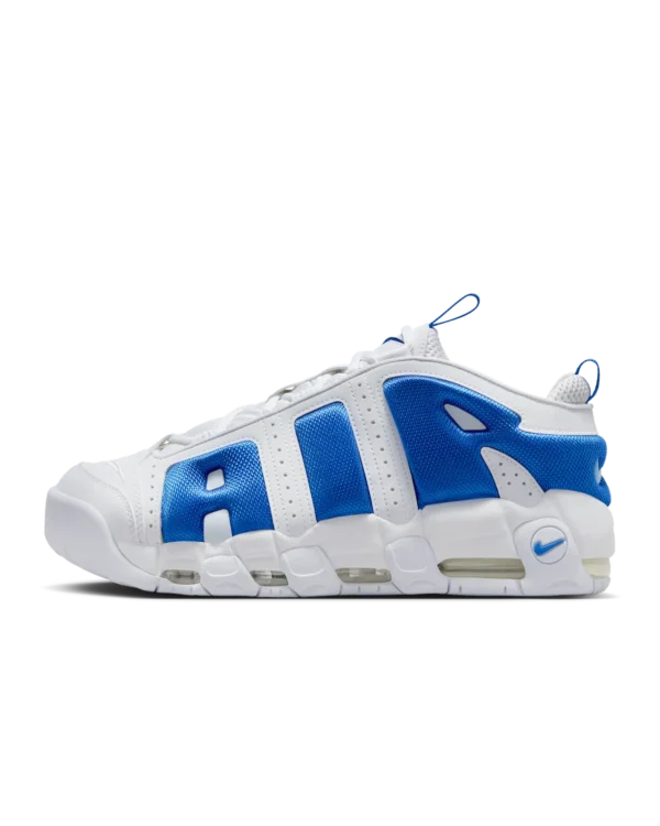 Air More Uptempo Low "White and Hyper Royal